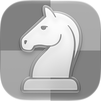 Deep Green app icon, tinted version
